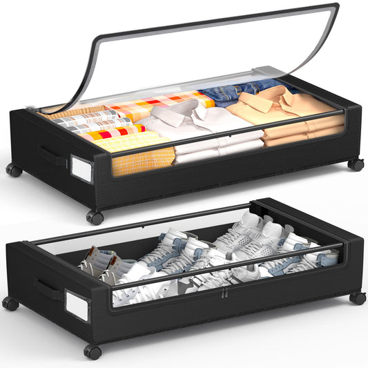 Rolling Under-Bed Storage Bin