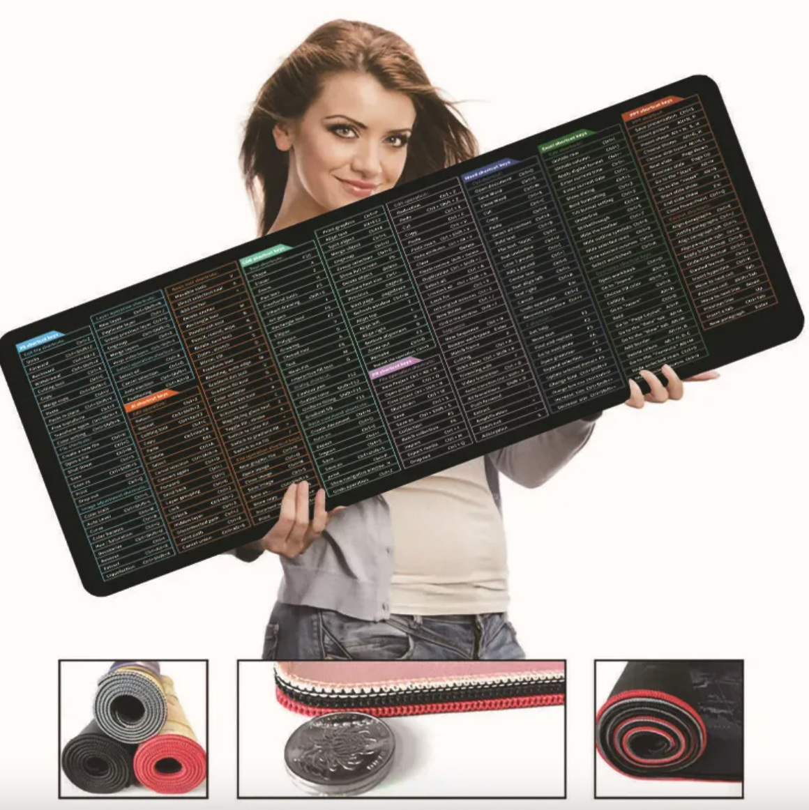 Shortcut Desk Mouse Pad