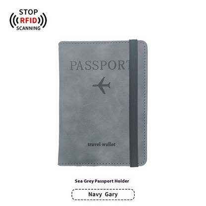 TravelGuard Passport Holder & Luggage Tag Set