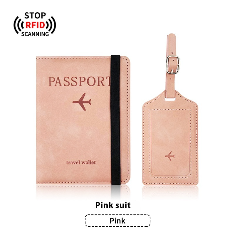 TravelGuard Passport Holder & Luggage Tag Set