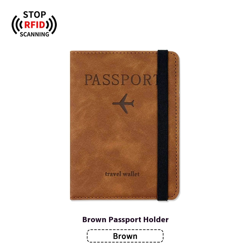 TravelGuard Passport Holder & Luggage Tag Set