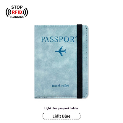 TravelGuard Passport Holder & Luggage Tag Set