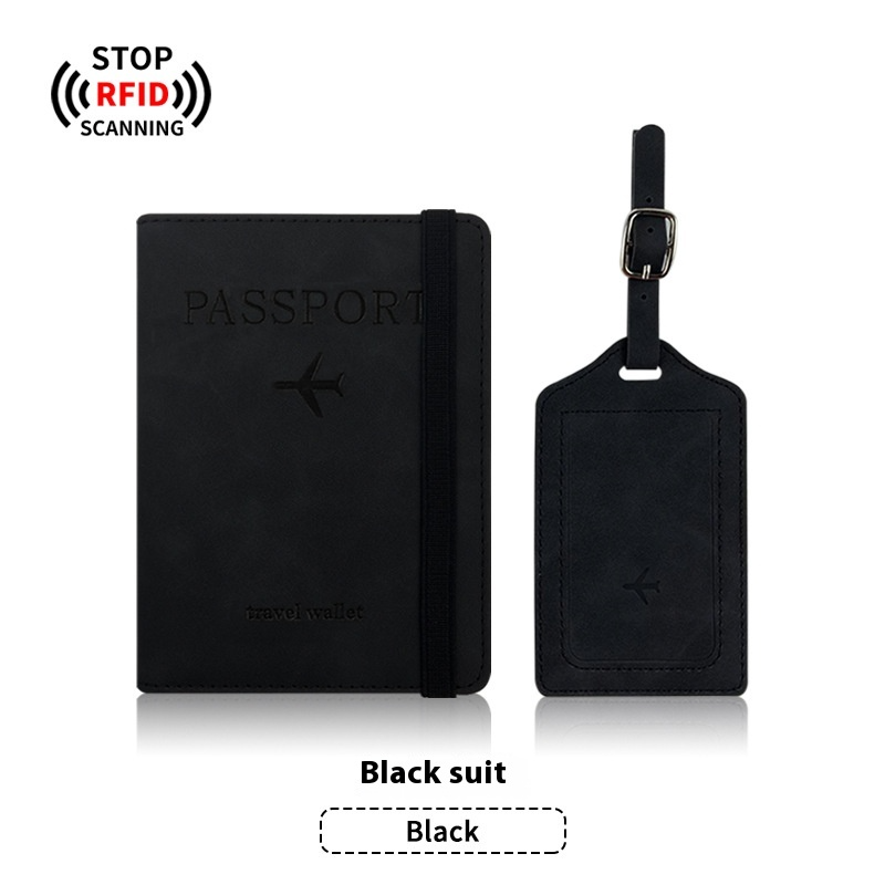TravelGuard Passport Holder & Luggage Tag Set
