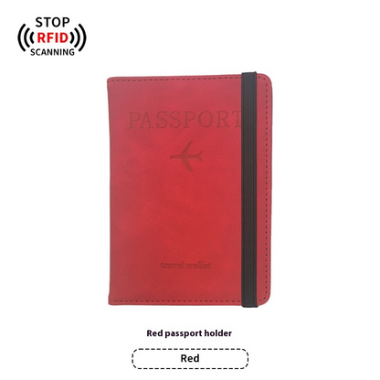 TravelGuard Passport Holder & Luggage Tag Set