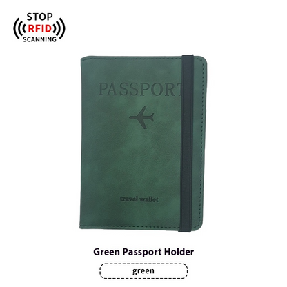 TravelGuard Passport Holder & Luggage Tag Set