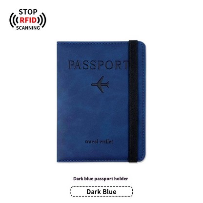 TravelGuard Passport Holder & Luggage Tag Set